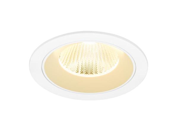 NUMINOS® L, Deckeneinbauleuchte, 3000 K, 40°, IP20, rund, weiß