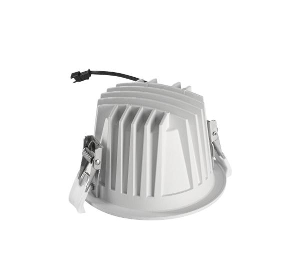 NUMINOS® L, Deckeneinbauleuchte weiß/schwarz 4000 K 40°