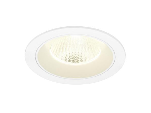 NUMINOS® L, Deckeneinbauleuchte, 4000 K, 40°, IP20, rund, weiß