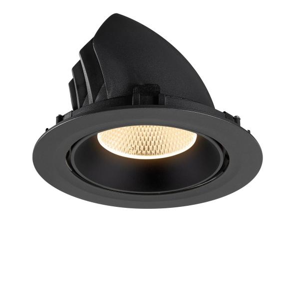 NUMINOS® GIMBLE XL, Deckeneinbauleuchte,, 2700 K, 20°, schwarz