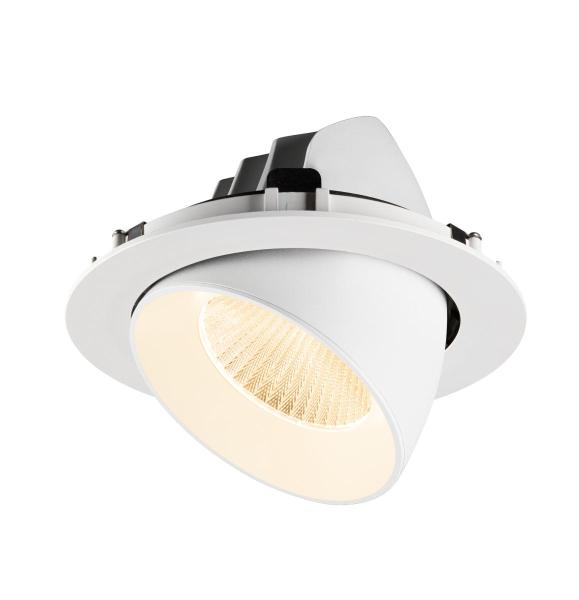 NUMINOS® GIMBLE XL, Deckeneinbauleuchte,, 2700 K, 40°, weiß