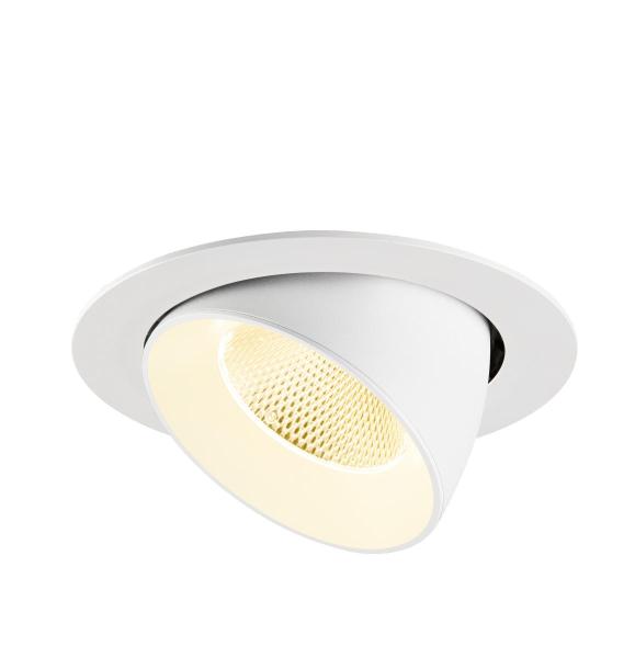 NUMINOS® GIMBLE XL, Deckeneinbauleuchte,, 3000 K, 20°, weiß