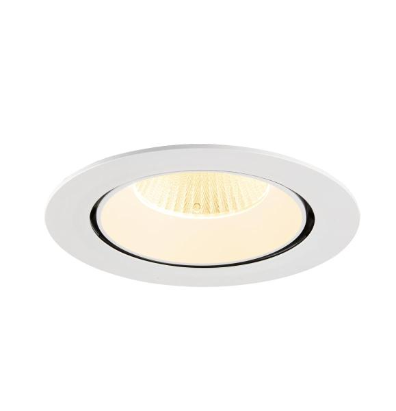 NUMINOS® GIMBLE XL, Deckeneinbauleuchte,, 3000 K, 40°, weiß