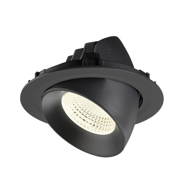 NUMINOS® GIMBLE XL, Deckeneinbauleuchte,, 4000 K, 55°, schwarz