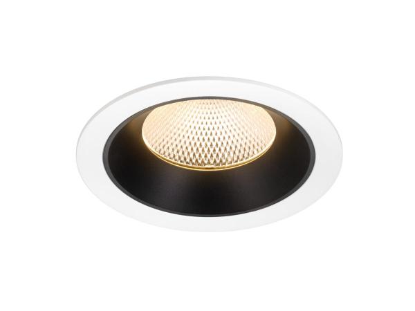 NUMINOS® XL, Deckeneinbauleuchte weiß/schwarz 2700 K 40°