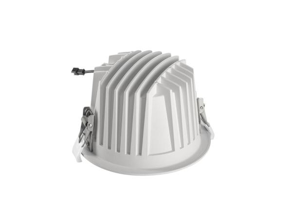 NUMINOS® XL, Deckeneinbauleuchte weiß/schwarz 3000 K 20°