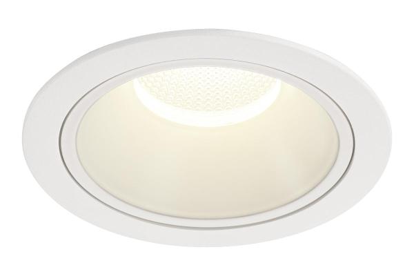 NUMINOS® XL, Deckeneinbauleuchte, 4000 K, 40°, IP20, rund, weiß