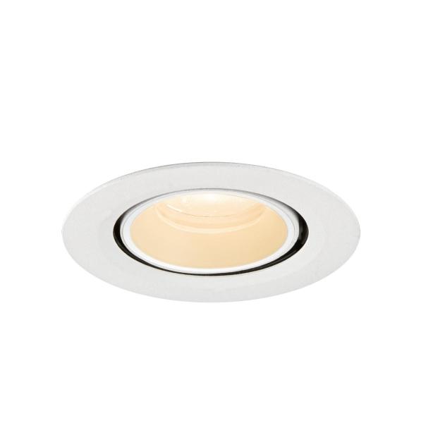 NUMINOS® GIMBLE XS, Deckeneinbauleuchte, 2700 K, 20°, IP20, rund, weiß