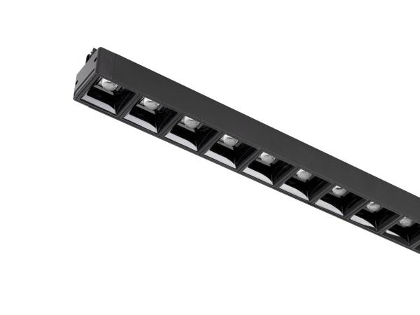 SIGHT EVO, 3~ Spot, single, DALI, rechteckig, 4000 K, 18 W, 60°, schwarz