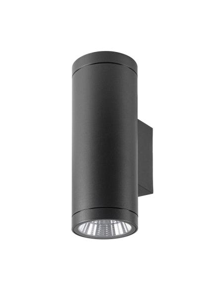 HELIA PRO L, Wandaufbauleuchte, single, DALI, P2, zylindrisch, 2700 K, 15 W, 24°, anthrazit