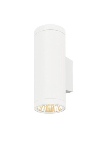 HELIA PRO L, Wandaufbauleuchte, single, DALI, P2, zylindrisch, 2700 K, 15 W, 24°, weiß