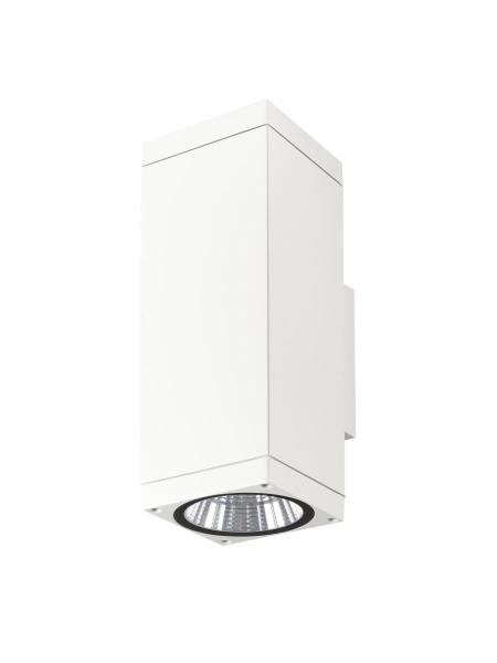 THEO PRO L, Wandaufbauleuchte, up/down, DALI, P1, 2700 K, 20 W, touch, 24°, weiß