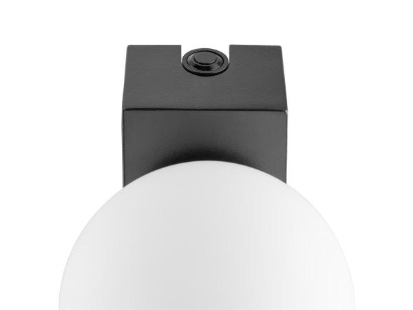 SUN Mirror, Wandaufbauleuchte, quad, 2700/3000/4000 K, TOUCH button, 18 W,  IP44, schwarz