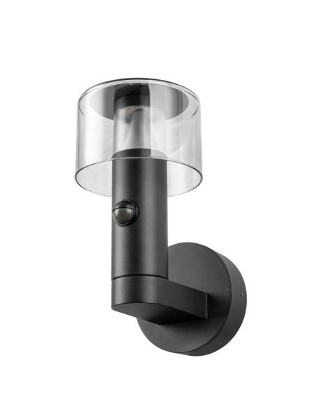 TAHA II, Wandaufbauleuchte, SENSOR, 2200/2700 K, max. 10 W, schwarz