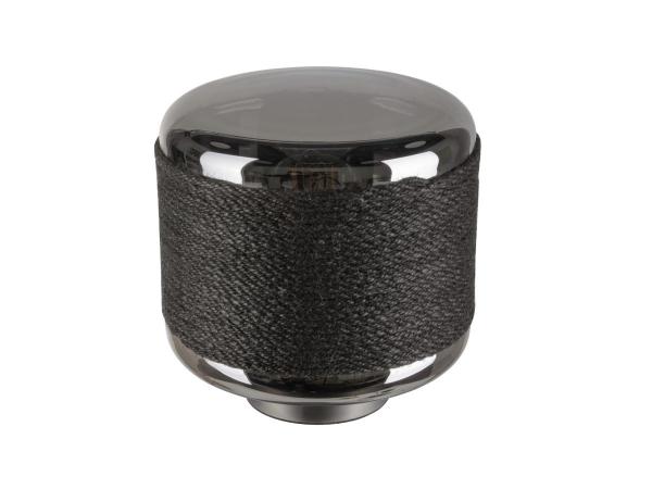 PANTILO ROPE 19, Tischleuchte, E27, zylindrisch, 1 x max. 15 W, silber