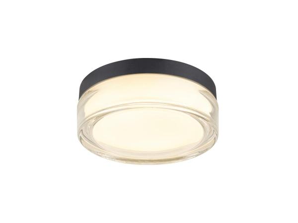 CYFT XL, Wand- und Deckenaufbauleuchte, 2700/3000/4000 K, 15 W, PHASE, 125°, IP65 schwarz / klar