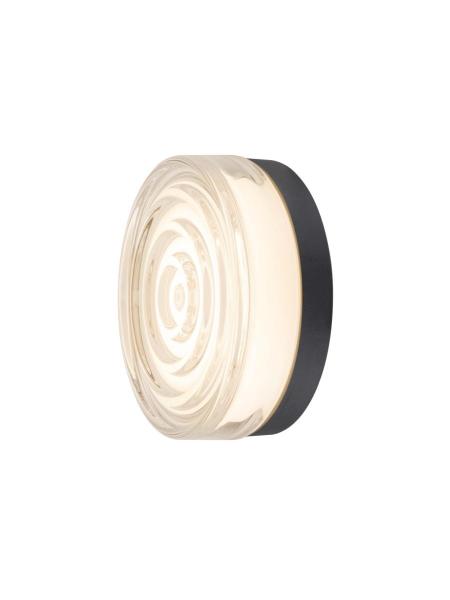 CYFT WAVE XL, Wand- und Deckenaufbauleuchte, 2700/3000/4000 K, 15 W, PHASE, 105°, IP65 schwarz / klar