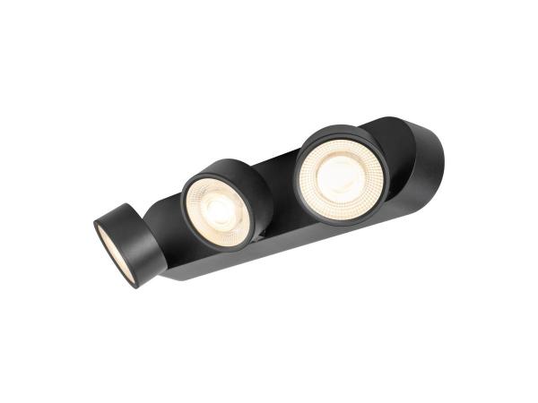 KALU 2.0, Wand- und Deckenaufbauleuchte, PHASE, 2700 K, 28 W, 36°, schwarz