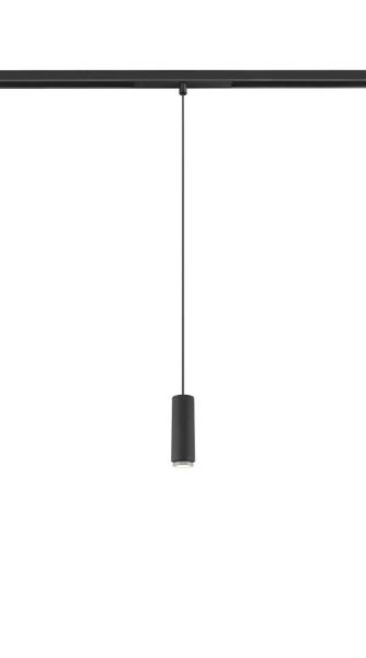 LALU®, 48V Pendelleuchte, DALI, LED Base, Mix&Match, Pendellänge 200 cm, 2700/3000K, 40°, schwarz