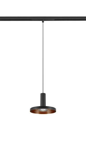 LALU®, 48V Pendelleuchte, DALI, LED Base, Mix&Match, Pendellänge 200 cm, 2700/3000K, 40°, schwarz