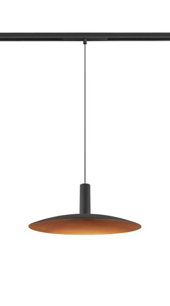 LALU®, 48V Pendelleuchte, DALI, LED Base, Mix&Match, Pendellänge 200 cm, 2700/3000K, 40°, schwarz