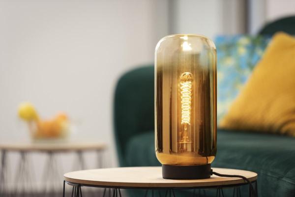 PANTILO SLIM, Tischleuchte, zylindrisch, 1 x max. 15 W E27, gold