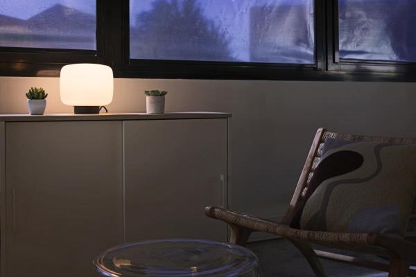 PANTILO, Tischleuchte, zylindrisch, 1 x max. 15 W E27, weiß