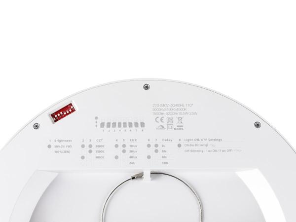 DOWNLIGHT VARIO 290 28 830/840 WH ML PIR