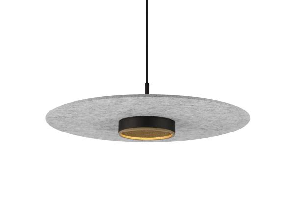 GRIP! FLAT, Felt shade Ø50cm x 0,6cm, grau