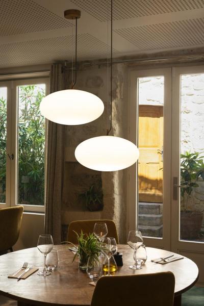 OLYPSO 40, Pendelleuchte, E27, Pendellänge 400 cm, 1 x max. 40 W, gold