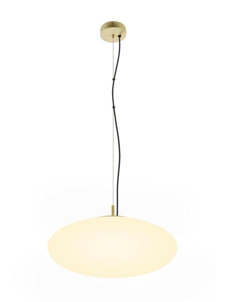 OLYPSO 50, Pendelleuchte, E27, Pendellänge 400 cm, 1 x max. 40 W, gold