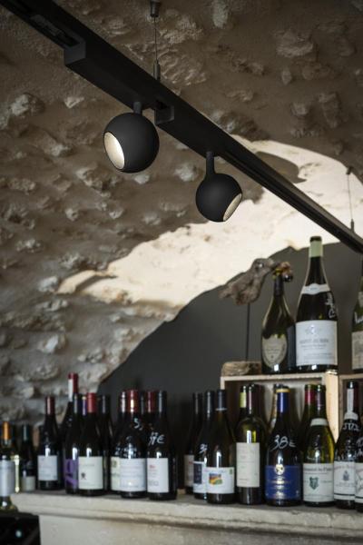 LIGHT EYE® 2.0, 1~ Spot, PHASE, rund, 3000K, 11 W, 30°, schwarz