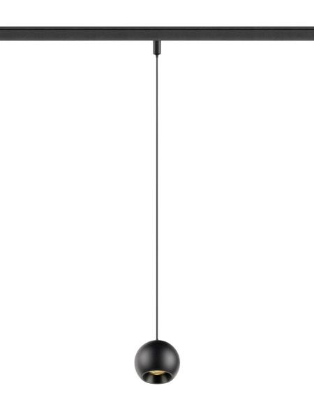 LIGHT EYE® 2.0, 48V Pendelleuchte, DALI, Pendellänge 200 cm, 3000K, 30°, schwarz
