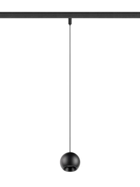 LIGHT EYE® 2.0, 48V Pendelleuchte, DALI, Pendellänge 200 cm, 3000K, 30°, schwarz