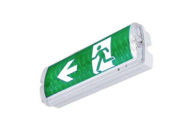 P-LIGHT, Wand- und Deckenaufbauleuchte, rechteckig, 6000K, 5.2 W, weiß / transparent