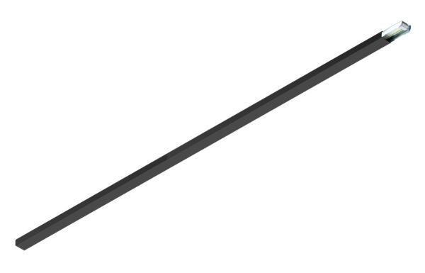 EASYLIGHT BC 2500 7 25 BK, Blind Cover 2500mm, 7 pole, 2,5mm2