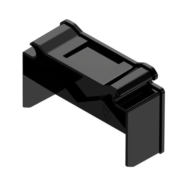 EASYLIGHT EC BK, End Cap black