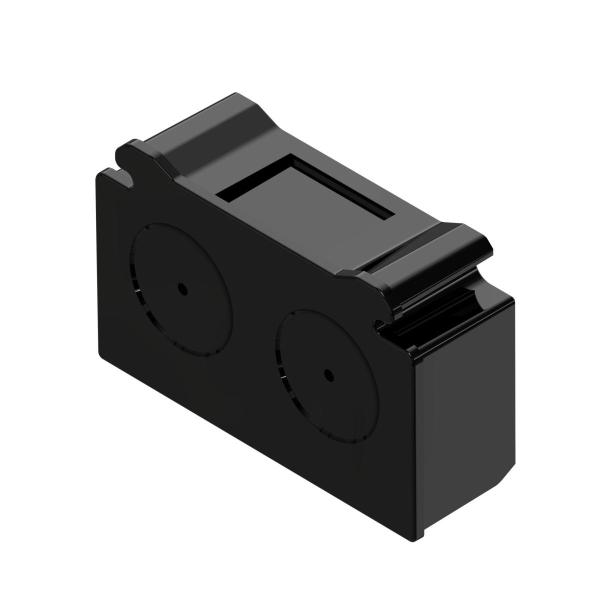 EASYLIGHT EC BK, End Cap black