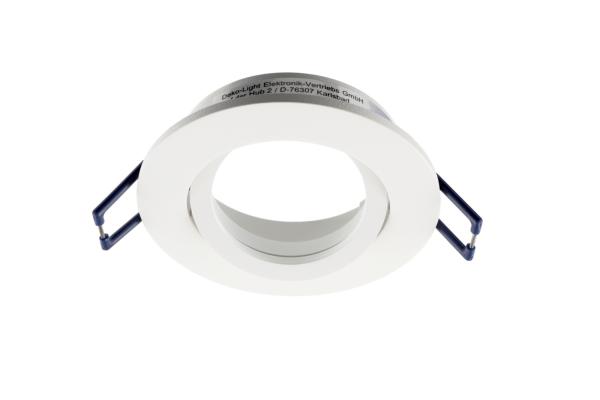 Einbaustrahler - Samsola, Round, Weiß