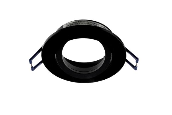 Einbaustrahler - Samsola, Round, Schwarz