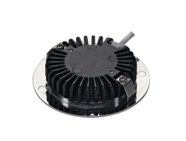 DL 126, Einbauleuchte, LED SMD, 3000 K, rund, chrom, max. 3 W, inkl. Blattfedern