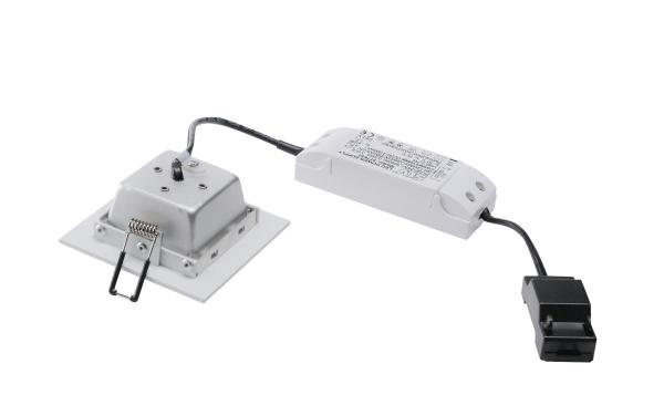 FRAME BASIC SET, Einbauleuchte, LED, 3000 K, weiß matt, Set, 9,4 W, inkl. Treiber