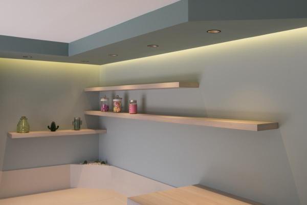 HORN, Einbauleuchte, QPAR51, rund, schwarz matt, max. 50 W, inkl. Clipfedern