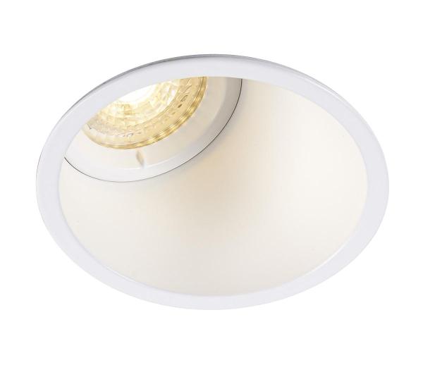 HORN, Einbauleuchte, QPAR51, rund, weiß matt, max. 25 W, inkl. Clipfedern