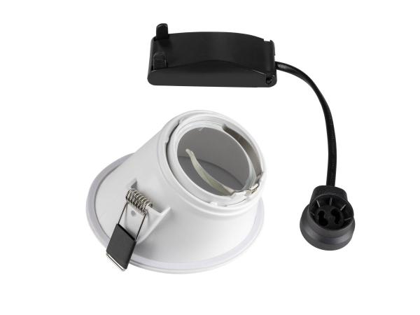 HORN, Einbauleuchte, QPAR51, rund, weiß matt, max. 25 W, inkl. Clipfedern
