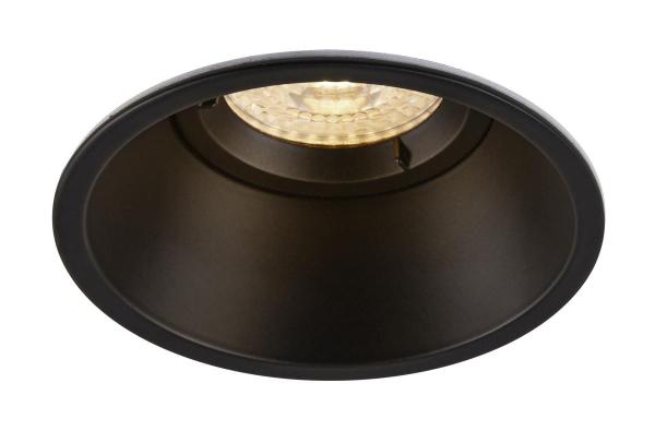 HORN, Einbauleuchte, QPAR51, rund, schwarz matt, max. 25 W, inkl. Clipfedern