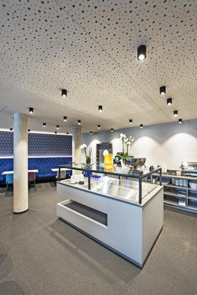 TRILEDO, Deckenleuchte, LED, 3000 K, rund, schwarz matt, 38°, 6,2 W, inkl. Treiber