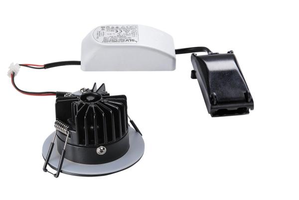 PATTA-I, Einbauleuchte, LED, 3000 K, rund, schwarz matt, 38°, inkl. Treiber