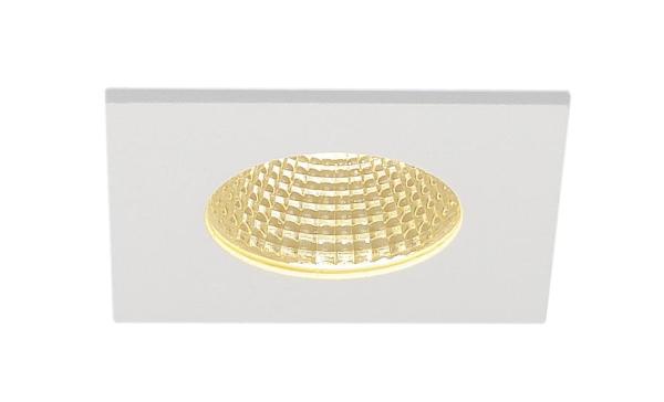 PATTA-I, Einbauleuchte, LED, 3000 K, eckig, weiß matt, 38°, inkl. Treiber