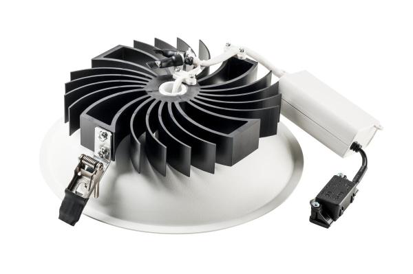 OCCULDAS 23, Einbauleuchte, LED, 3000 K, rund, weiß, 23 W